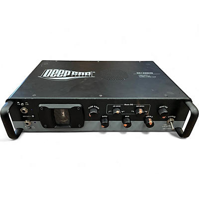 Used Kustom DE1200HD 1,200W Tube Hybrid Bass Amp Head