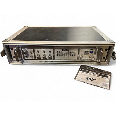 Used Kustom Groove 1200 Bass Amp Head