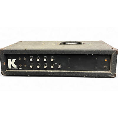 Used Kustom IV Bass Amp Head