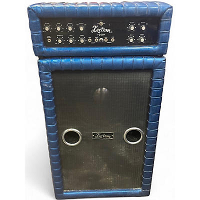 Used Kustom K200B 2 Guitar Stack
