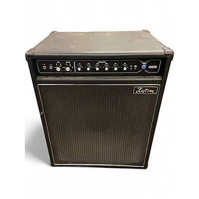 Used Kustom KXB200 Bass Combo Amp