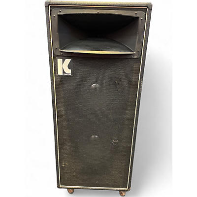 Used Kustom PA 2-12+h Unpowered Speaker