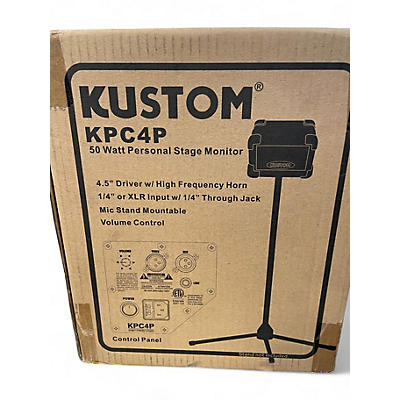 Used Kustom PA KPC4P Powered Monitor