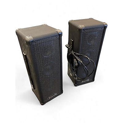 Used Kustom PA PA50 PAIR Powered Speaker