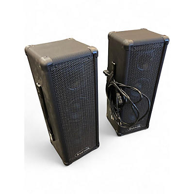 Used Kustom PA PA50 PAIR Powered Speaker