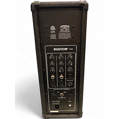 Used Kustom PA PA50 Powered Subwoofer