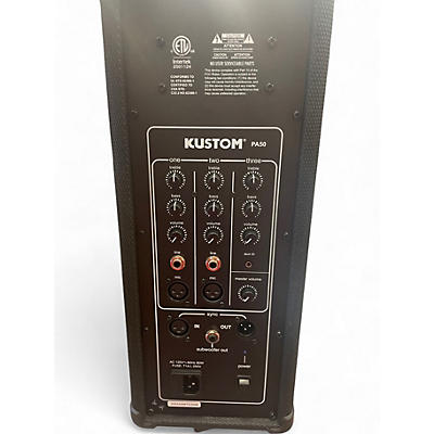 Used Kustom PA50 Powered Speaker