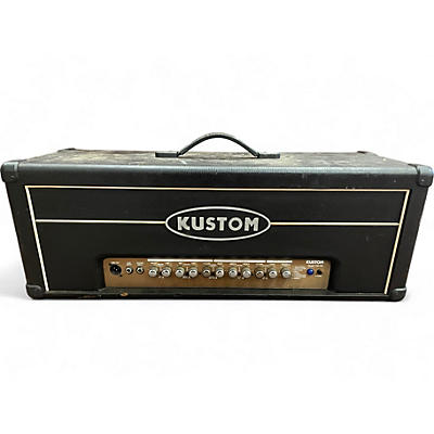 Used Kustom QUAD 100HD Solid State Guitar Amp Head