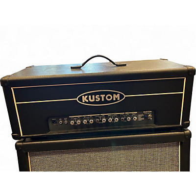 Used Kustom QUAD 200 HD Solid State Guitar Amp Head