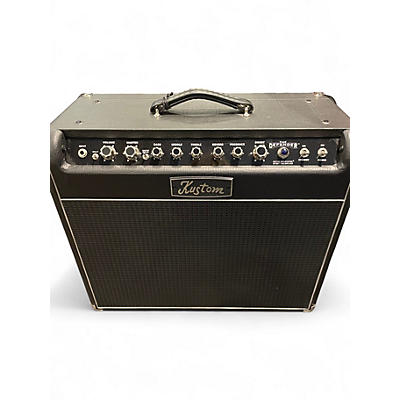 Used Kustom The Defender 50W 1x12 Tube Guitar Combo Amp