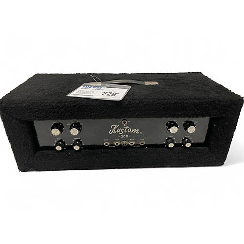 Used Kustom k200b Bass Amp Head