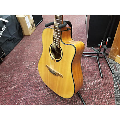 Used LAGG T80DCE Natural Acoustic Guitar