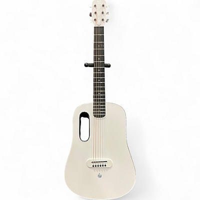 Used LAVA MUSIC BLUE LAVA Touch Frost White Acoustic Electric Guitar