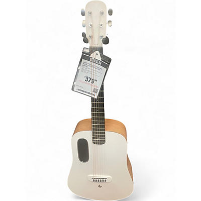 Used LAVA MUSIC BLUE LAVA WHITE Acoustic Electric Guitar