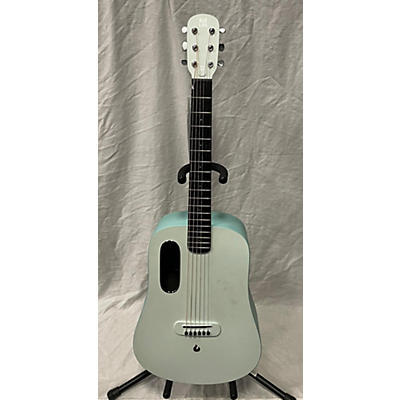 LAVA MUSIC Used LAVA MUSIC Blue Lava Aqua Mint Blue Acoustic Electric Guitar