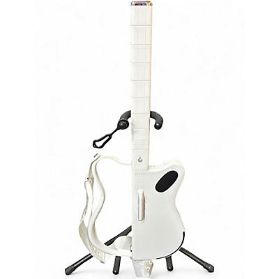 Used LAVA MUSIC Genie Smart Guitar White Solid Body Electric Guitar