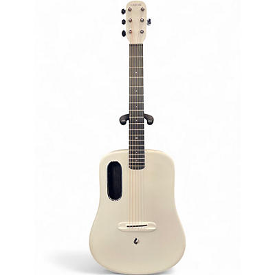 Used LAVA MUSIC LAVA ME 3 38" WHITE Acoustic Electric Guitar
