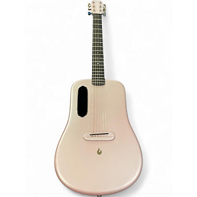 Used LAVA MUSIC LAVA ME 4 Carbon Fiber 38" Pink Acoustic Electric Guitar