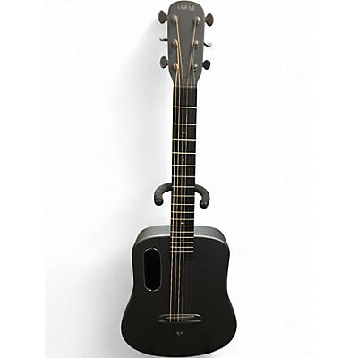 Used LAVA MUSIC LAVA ME Air Carbon Fiber 36" Acoustic-Electric Guitar Black Acoustic Guitar