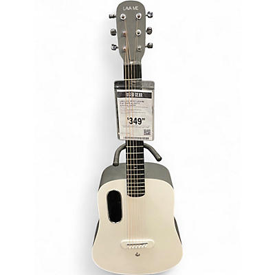 Used LAVA MUSIC LAVA ME PLAY WHITE Acoustic Electric Guitar