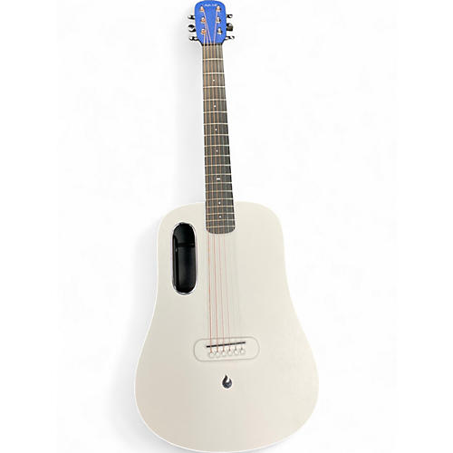 Used LAVA MUSIC LAVA ME WHITE Acoustic Electric Guitar WHITE