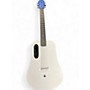 Used LAVA MUSIC LAVA ME WHITE Acoustic Electric Guitar WHITE