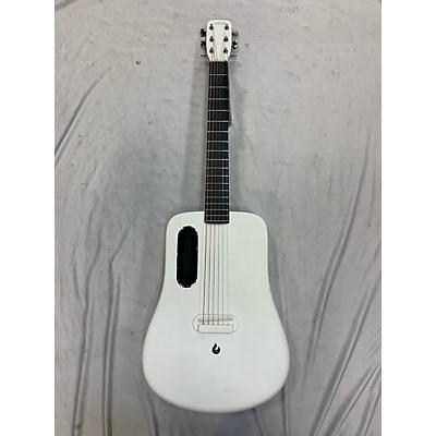 Used LAVA MUSIC ME-2 White Acoustic Electric Guitar