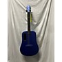 Used LAVA MUSIC Used LAVA MUSIC ME 3 Electron Blue Metallic Acoustic Electric Guitar Electron Blue Metallic