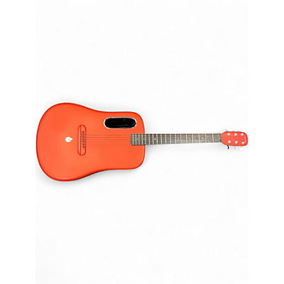 Used LAVA MUSIC ME 3 Orange Acoustic Electric Guitar