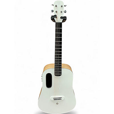 Used LAVA MUSIC ME AIR Arctic White Acoustic Electric Guitar
