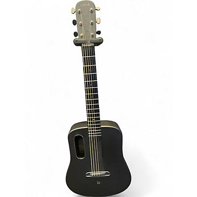 Used LAVA MUSIC ME Air Carbon Fiber 36" Black Acoustic Electric Guitar