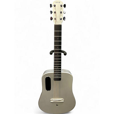 Used LAVA MUSIC ME II Silver Acoustic Electric Guitar