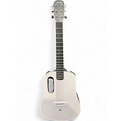 Used LAVA MUSIC ME PLAY Alpine White Acoustic Electric Guitar