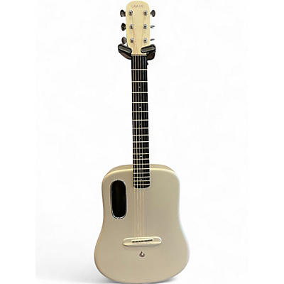 Used LAVA MUSIC Me 3 Silver Acoustic Electric Guitar