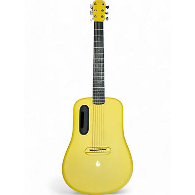 LAVA MUSIC Used LAVA MUSIC Me 3 Yellow Acoustic Electric Guitar