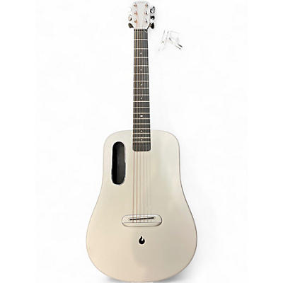 Used LAVA MUSIC Me Air Silver Acoustic Electric Guitar