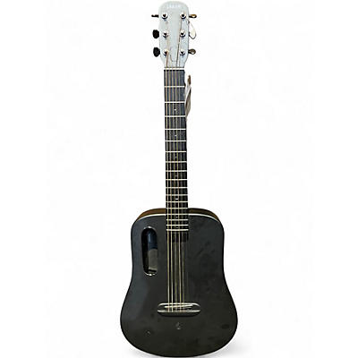 Used LAVA MUSIC lava me Black Acoustic Electric Guitar
