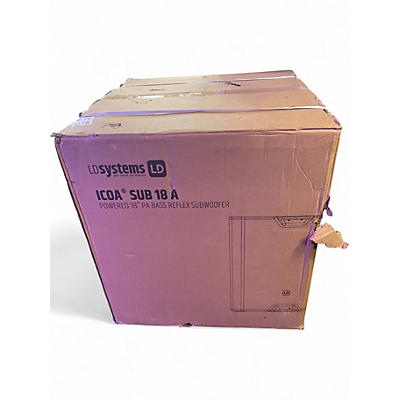 Used LD Systems ICOA 18A Powered Subwoofer