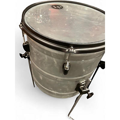 Used LP 14X14 RAW STREET CAN METAL Drum