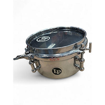 Used LP 6in Micro Timbale Snare Chrome Drum