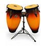 Used LP City Conga Set with Double Stand Vintage Sunburst Conga