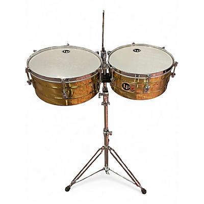 Used LP TITO PUENTES TIMABALES 14" AND 15" Timbales