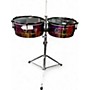 Used LP Tony Succor 14-15 Rainbow Blk LP257-TS Timbales