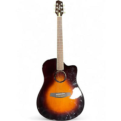Used LR Baggs AEG-1 Brown Sunburst Acoustic Electric Guitar