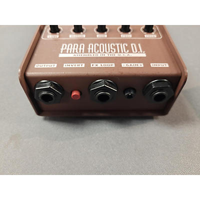 Lr Baggs Used LR Baggs Para Acoustic DI Direct Box Pre With EQ Direct Box