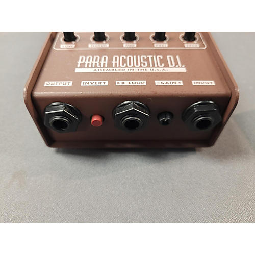 Used LR Baggs Para Acoustic DI Direct Box Pre With EQ Direct Box