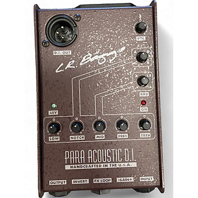 LR Baggs Used LR Baggs Para Acoustic DI Direct Box Pre With EQ Direct Box