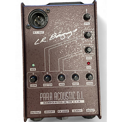 LR Baggs Used LR Baggs Para Acoustic DI Direct Box Pre With EQ Direct Box