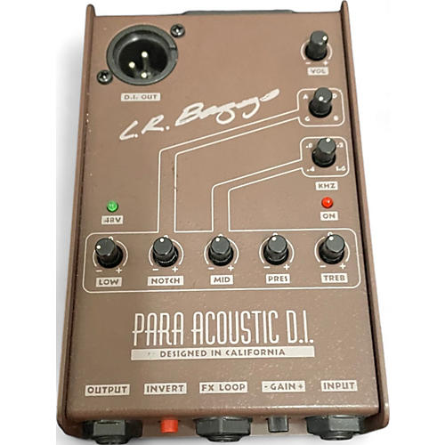 LR Baggs Used LR Baggs Para Acoustic DI Direct Box Pre With EQ Direct Box