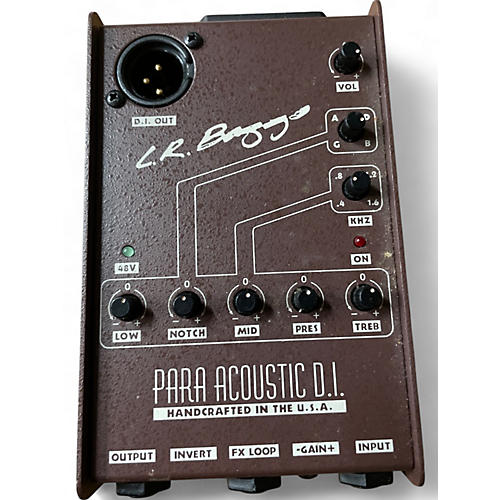 LR Baggs Used LR Baggs Para Acoustic DI Direct Box Pre With EQ Direct Box